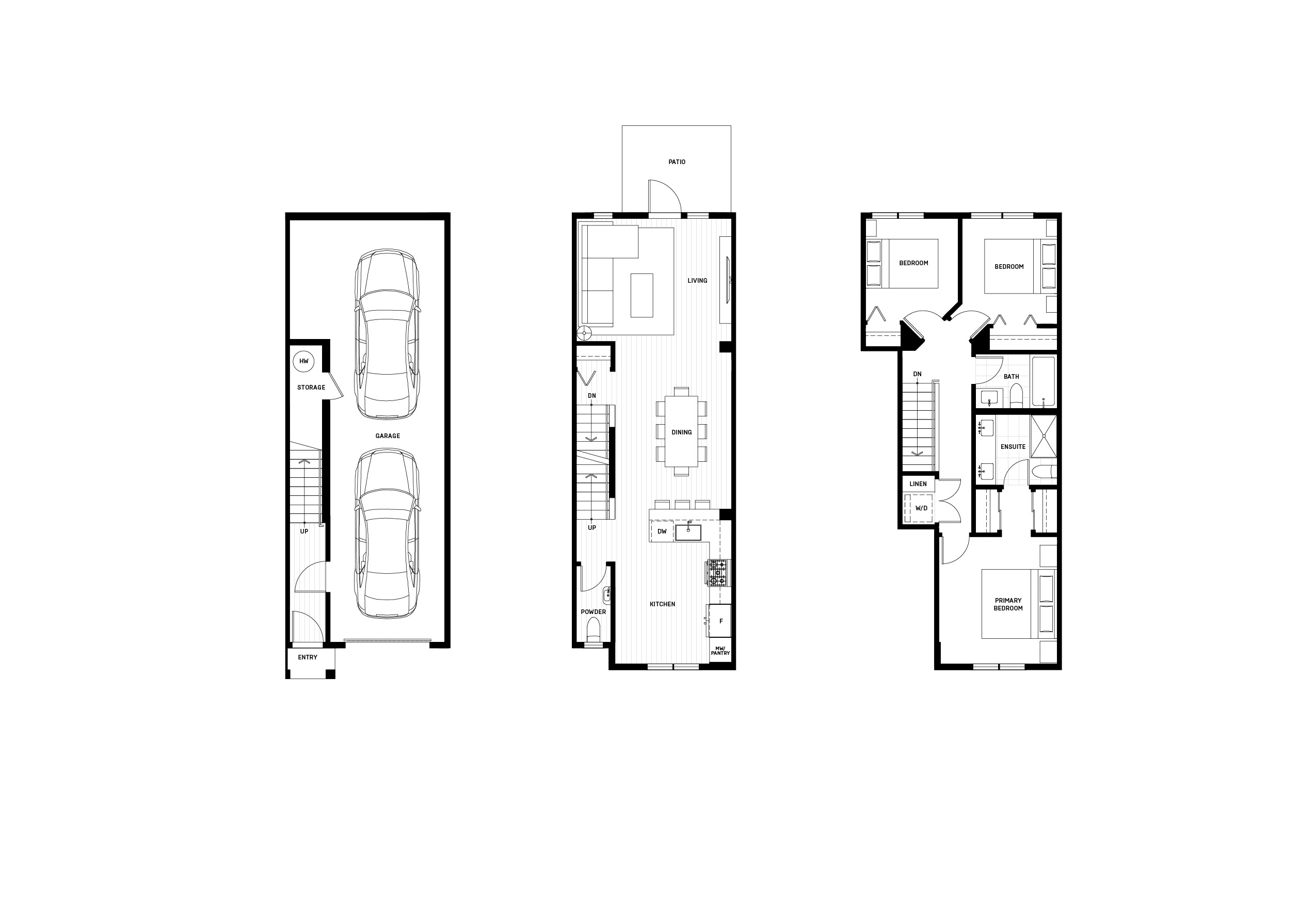 Baycrest West A1 Plan 3 Bedroom