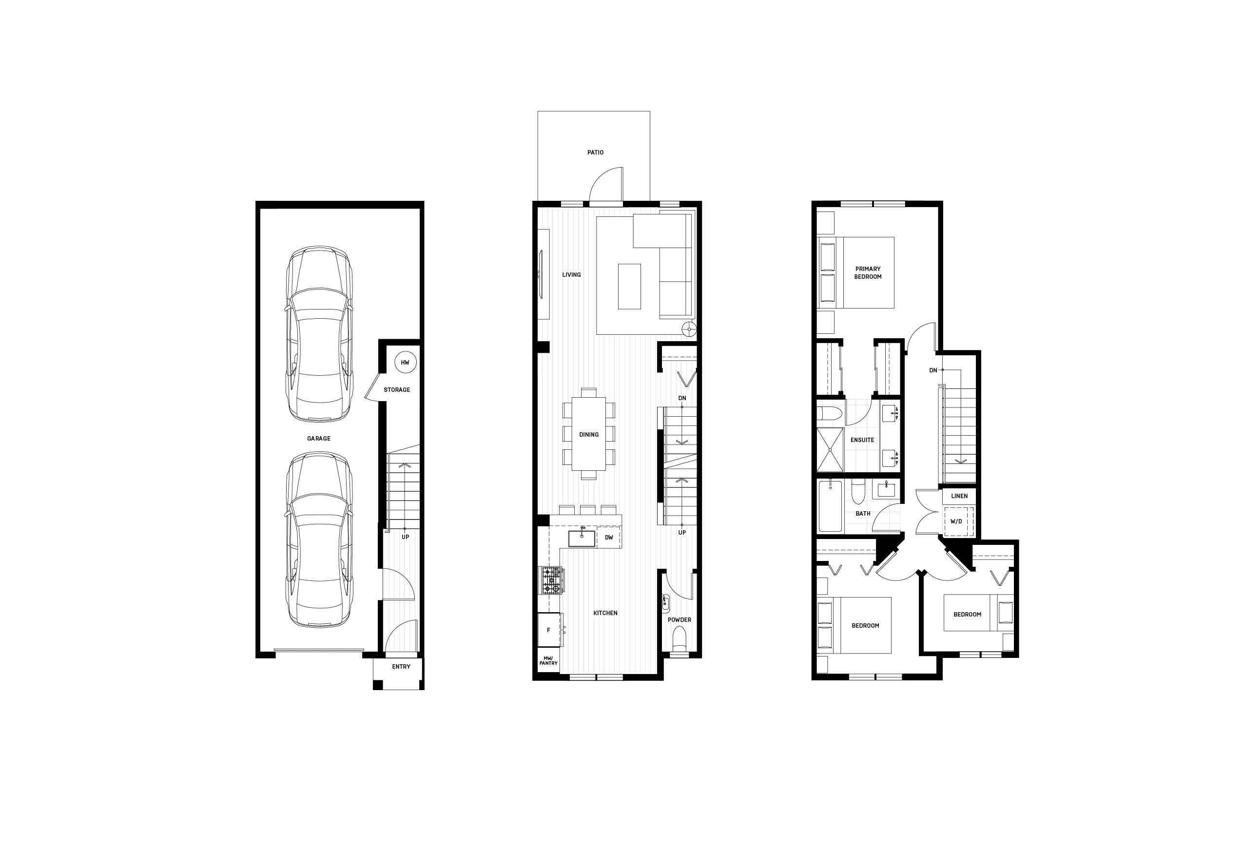 Baycrest West A2 Plan 3 Bedroom