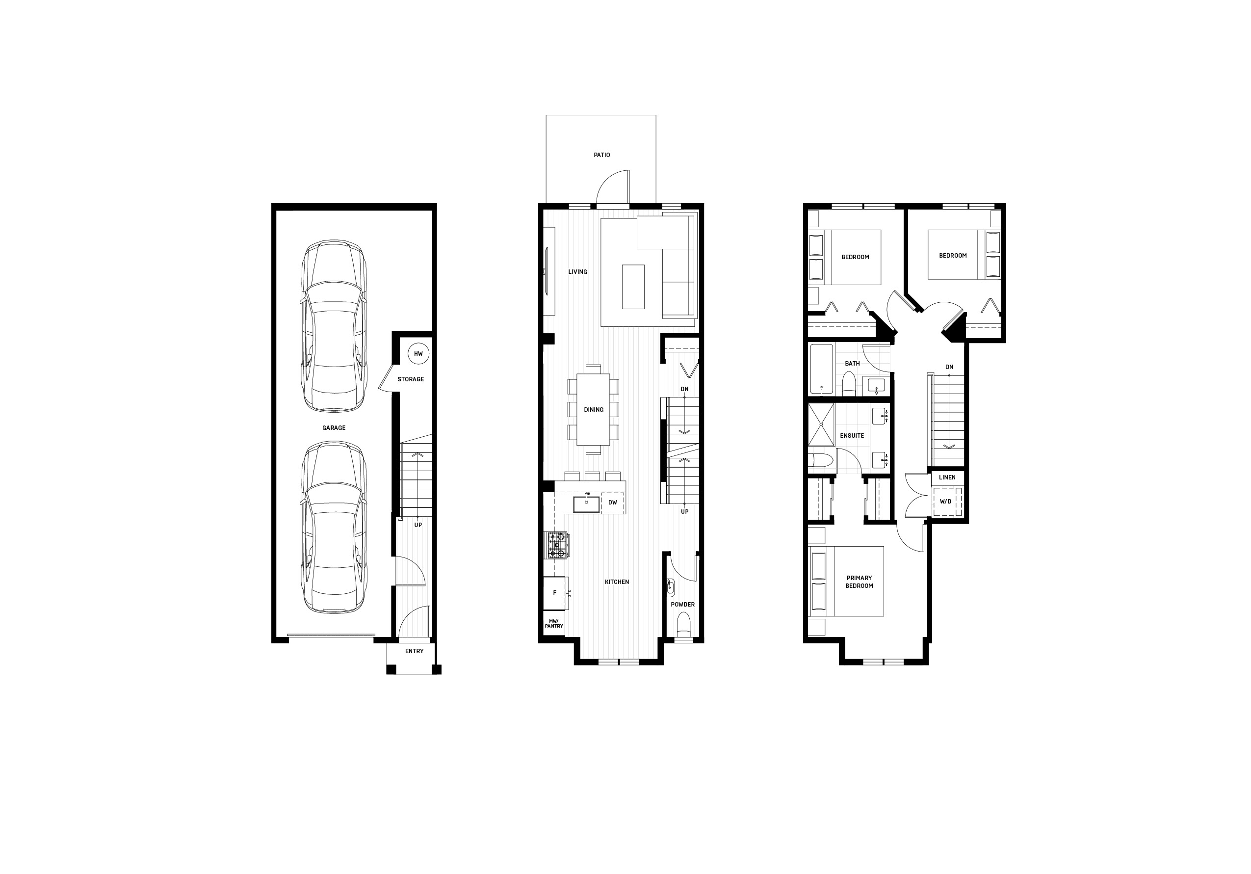 Baycrest West A3 Plan 3 Bedroom